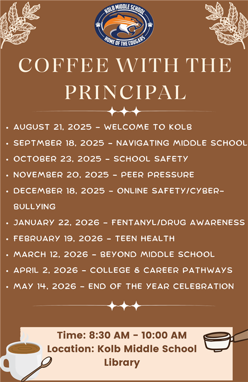 coffee with the principal